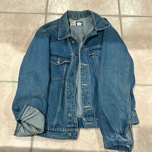 Wrangler vintage hero, denim, blue jacket, size medium @@@